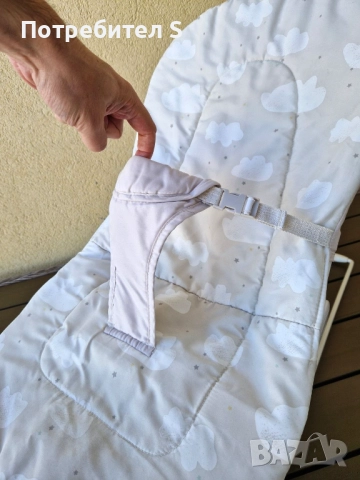 Mamas & Papas - Бебешки шезлонг Bubble Button Bear, снимка 5 - Детски люлки - 52927875