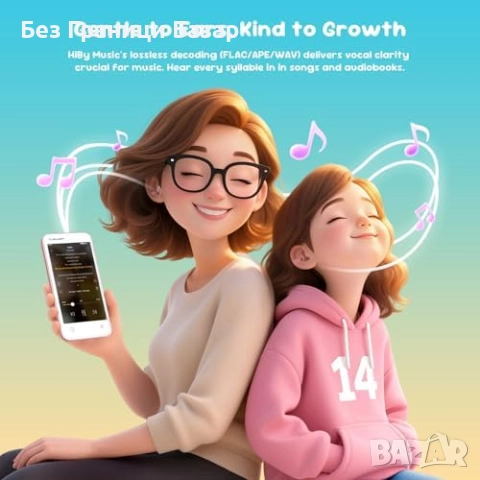 Нов 80GB Детски MP3/MP4 плеър с WiFi, Bluetooth и родителски контрол, снимка 3 - Други - 52271226