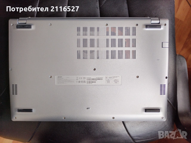 17.3", 16GB RAM, Core i3-1115G4, 256GB SSD NVMe лаптоп Acer Aspire 3 A317-53, снимка 3 - Лаптопи за дома - 54088759