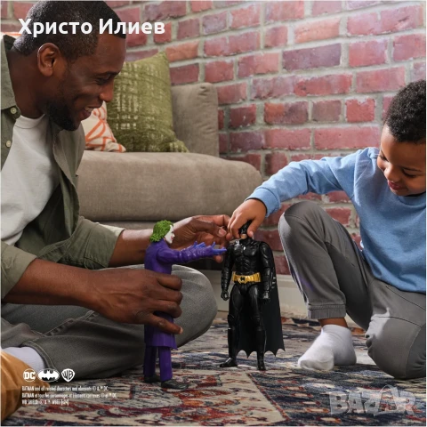 Фигура Джокера Батман Batman 30см The Dark Knight Joker Spin Master, снимка 5 - Фигурки - 51215157
