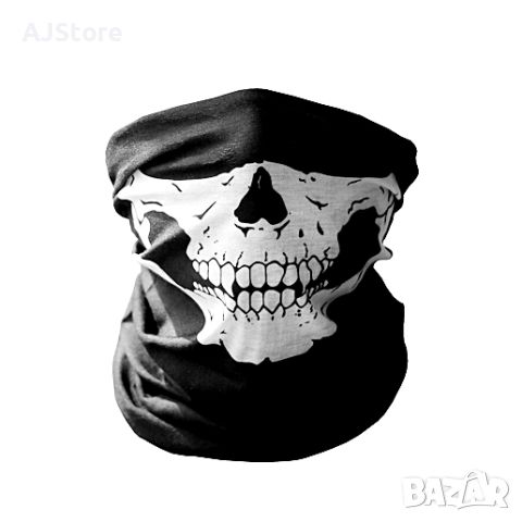 Бандана маска за лице с череп , снимка 1 - Спортна екипировка - 45142502