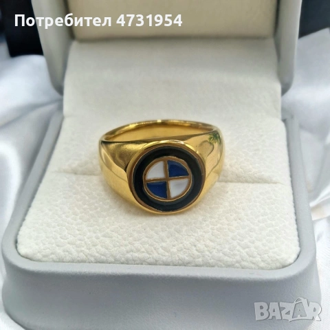 Мъжки позлатени пръстени , снимка 5 - Пръстени - 53402600