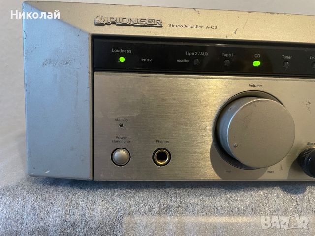 PIONEER A-C3 УСИЛВАТЕЛ, снимка 5 - Ресийвъри, усилватели, смесителни пултове - 46239335