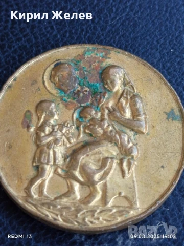 Медал от соца за МНОГОДЕТНА МАЙКА за КОЛЕКЦИЯ ДЕКОРАЦИЯ 38234, снимка 4 - Антикварни и старинни предмети - 51310762