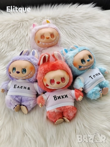 персонализирана плюшена играчка лабубу , снимка 11 - Плюшени играчки - 52684488