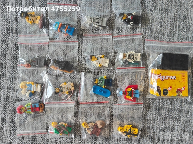 Минифигурки Lego Minifigures Series 1-5, снимка 5 - Конструктори - 53712179