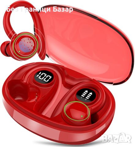 Нови Безжични спортни слушалки сензорно управление и ергономичен дизайн, снимка 1 - Слушалки и портативни колонки - 46440842