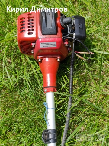 Бензинов моторен тример с двутактов двигател, снимка 2 - Градинска техника - 51613961