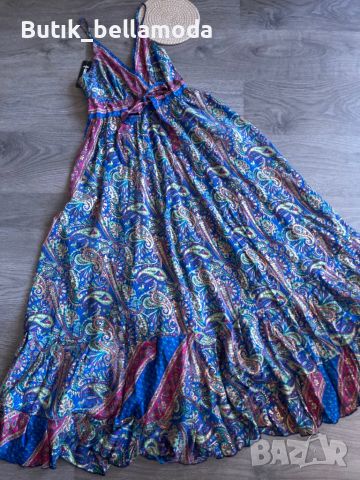 Ново рокля Бохо с тънка презрамка , снимка 2 - Рокли - 45520125