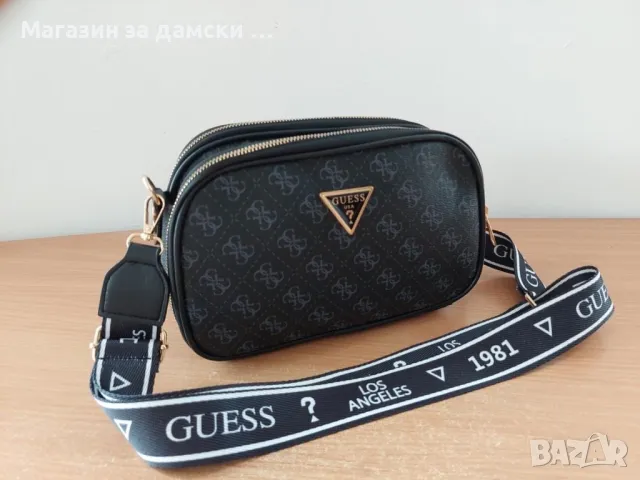 Дамска чанта Guess Код 7002, снимка 8 - Чанти - 47407825