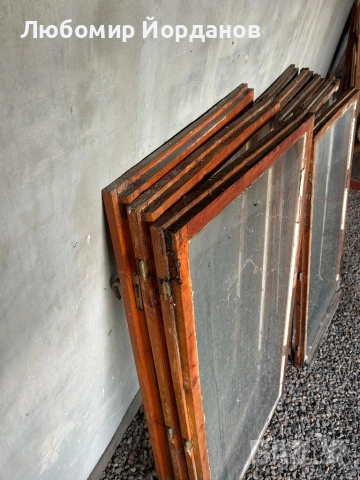 Дървена дограма – 8 бр., размери 140×80 и 130×70 см, снимка 7 - Дограми - 53622155