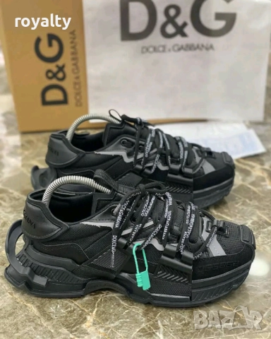 Dolce & Gabbana Черни Маратонки 