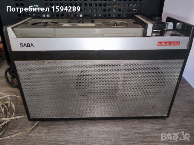 Saba Sabamobil TK-15R рядък авто радио магнетофон , снимка 1 - Антикварни и старинни предмети - 46447497