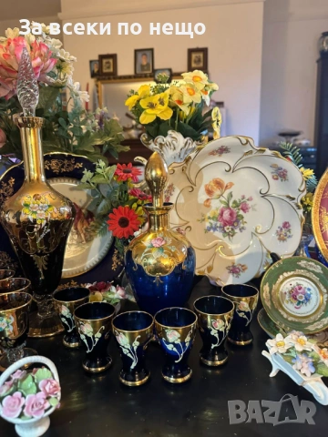 Murano Italy  Circa 1960 - “ Изящният в кобалт” Код P1940, снимка 3 - Декорация за дома - 53731824