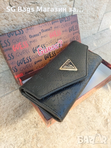 Guess дамска портмоне дамски портфейл код 203, снимка 5 - Портфейли, портмонета - 40063087