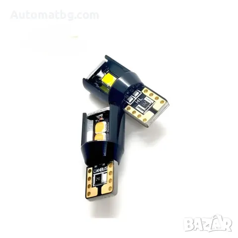  	LED крушки Automat, Диодни, T10, 12V, 6 SMD, 6000К, К-т 2бр , снимка 3 - Аксесоари и консумативи - 49003861