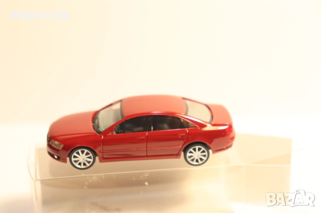 HERPA H0 1/87 AUDI A8 МОДЕЛ КОЛИЧКА ИГРАЧКА, снимка 3 - Колекции - 51476770