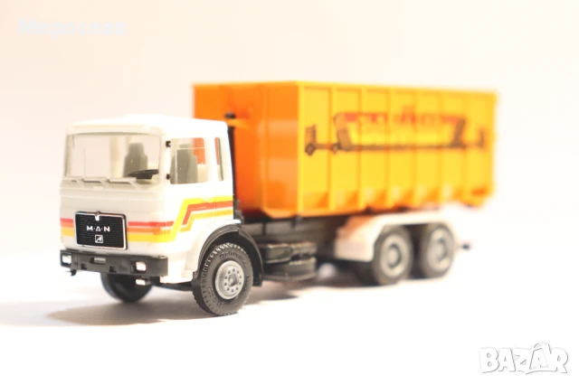 HERPA H0 1/87 MAN  KАМИОН МОДЕЛ TIR КОНТЕЙНЕР САМОСВАЛ , снимка 2 - Колекции - 51145959