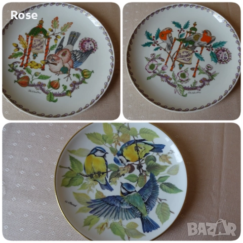 Декоративни чинии за стена м.ноември и м.декември