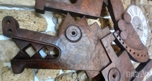 Дърворезба/Пано/ (голямо) 3 метра , уникат пано на проф.Кънчо Цанев, снимка 4 - Пана - 48384303