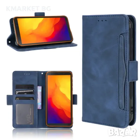 Blackview BV6300 Pro Wallet Кожен Калъф и Протектор, снимка 8 - Калъфи, кейсове - 48149772