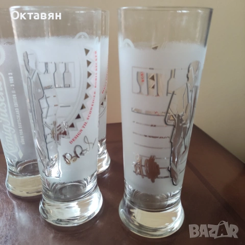 Кристални чаши за бира колекционерски, снимка 3 - Чаши - 53272803