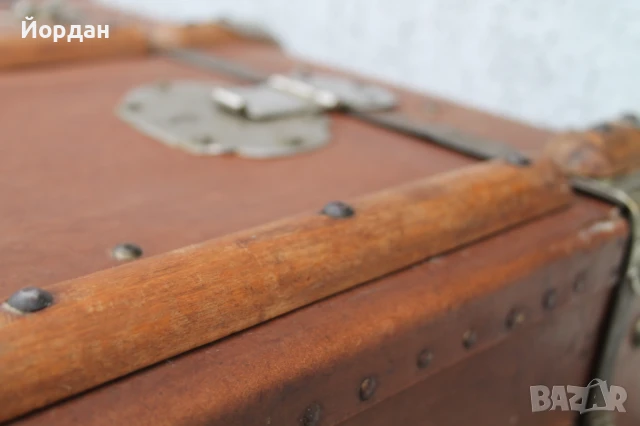 Стар куфар /1900-1930-та година/, снимка 14 - Антикварни и старинни предмети - 50447922