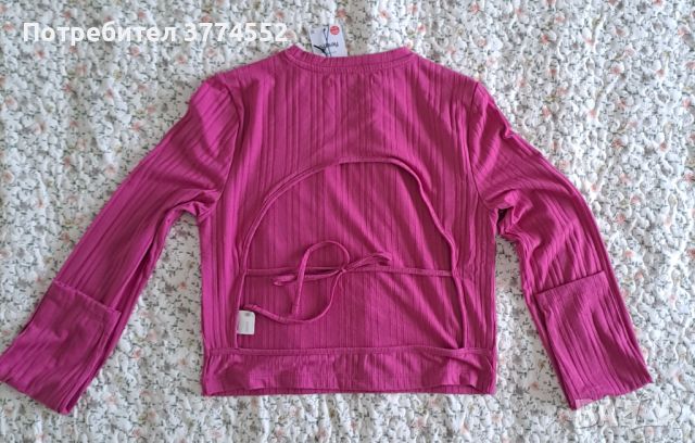 Блуза с дълъг ръкав с етикет, снимка 2 - Блузи с дълъг ръкав и пуловери - 45932892