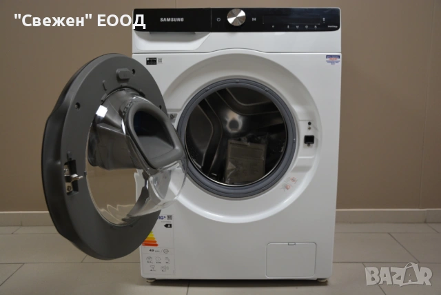 Пералня с инверторен мотор Samsung WW90T554AAE, 9 кг, снимка 3 - Перални - 53680839