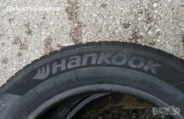 Гуми 215 60 17 Ханкук Hankook 2 броя. Нов внос. Не са нови. Гаранция, снимка 10 - Гуми и джанти - 47203077