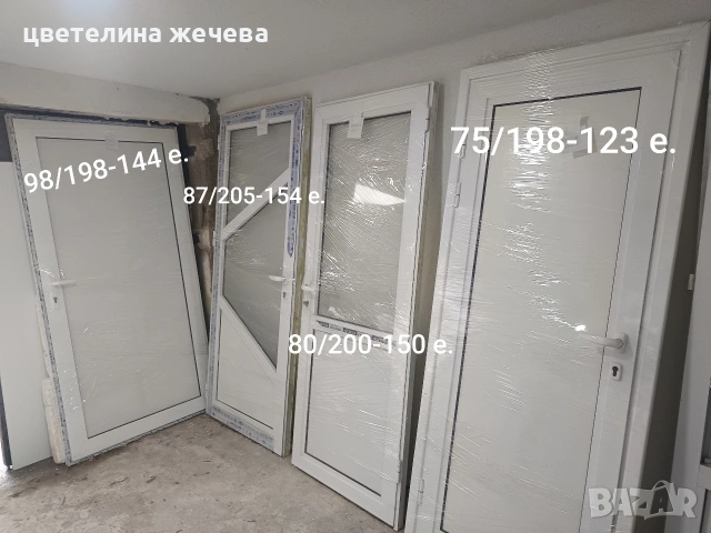 Алуминиеви врати с каси 
