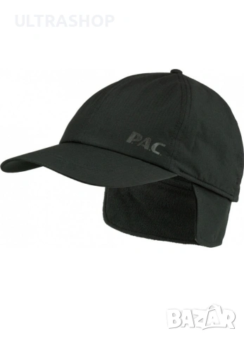 Зимна шапка ушанка PAC Gore-Tex Flap Cap Black, снимка 7 - Шапки - 53280044