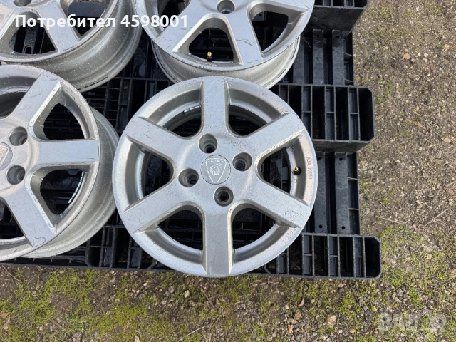 4бр.Алуминиеви джанти 14цола 4x100 за Toyota Aygo,Yaris,Citroen C1,Suzuki Swift,Hyundai i10,Subaru J, снимка 4 - Гуми и джанти - 53747167