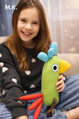 Прасето Пепа, Папагалчето Поли, Пепа прасето, Поли папагал, снимка 2 - Плюшени играчки - 53691099