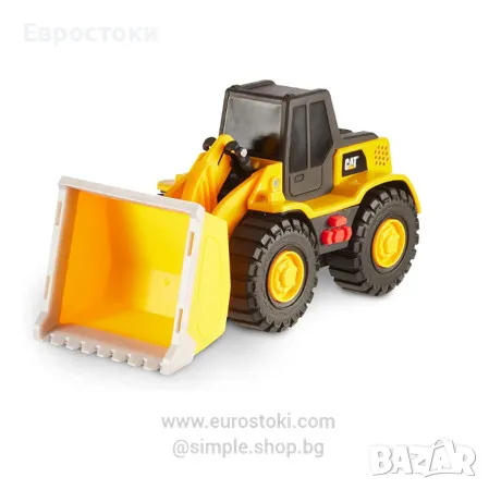 Играчка товарач CAT Construction Toys Tough Machines, снимка 1 - Коли, камиони, мотори, писти - 47056903