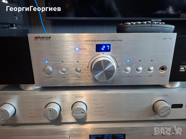 advance acoustic MAX-150, снимка 5 - Ресийвъри, усилватели, смесителни пултове - 53095646