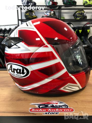 Мото Каска Arai Chaser-V размер M 57-58 топ цена, много запазена, снимка 2 - Аксесоари и консумативи - 46724027