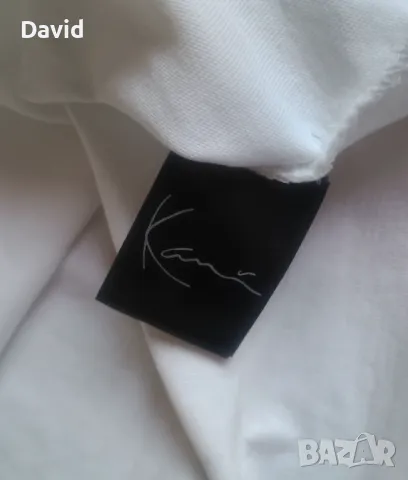 Оригинална мъжка фланелка Karl Kani Rap Stripe Tee, снимка 7 - Тениски - 50393024