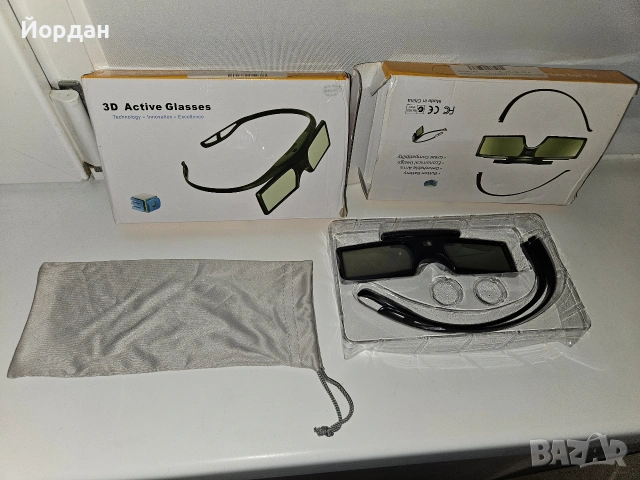 3D активни очила 2бр 