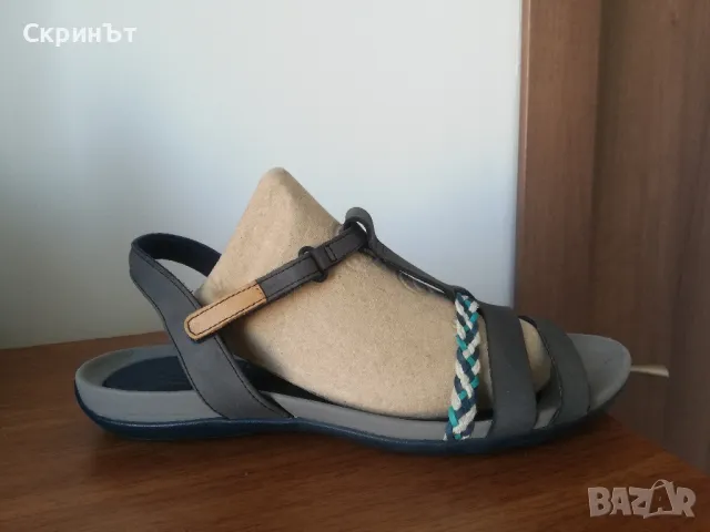 Clarks N38, естествена кожа, без забележки , снимка 2 - Сандали - 50083428