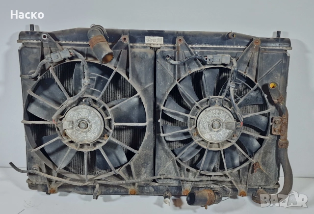 Воден Радиатор с Перки Honda CR-V 3 III CRV 2.2 i-CTDi Хонда ЦРВ ЦР-В 2006-2012, снимка 2 - Части - 53453318