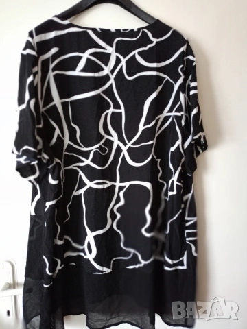 За макси дама -4 броя туники от шифон, снимка 9 - Туники - 53781900