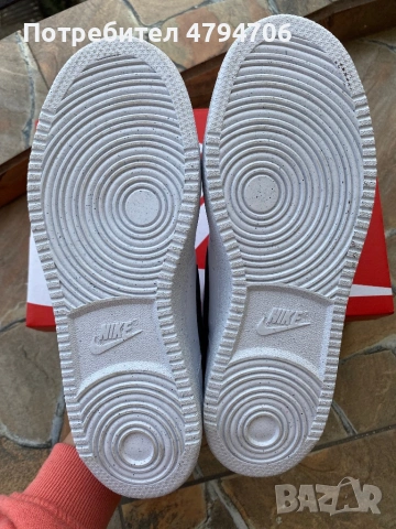 ЧИСТО НОВИ Nike Court Vision Lo NN, EU 38.5 (24.5см), снимка 5 - Маратонки - 54172697