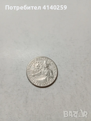 САЩ МОНЕТА 1/4 КУОРТЪР ДОЛАР , снимка 3 - Нумизматика и бонистика - 54049910