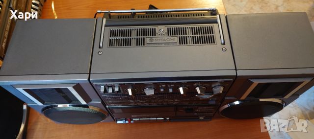 Радио касетофон /Ghettoblaster/Hitachi TRK-9100EZ, снимка 6 - Радиокасетофони, транзистори - 45991084