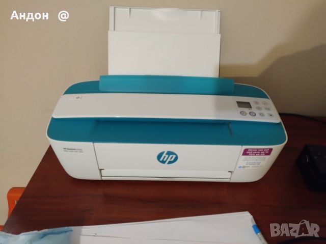 HP DESKJET 3762, снимка 2 - Принтери, копири, скенери - 45999004