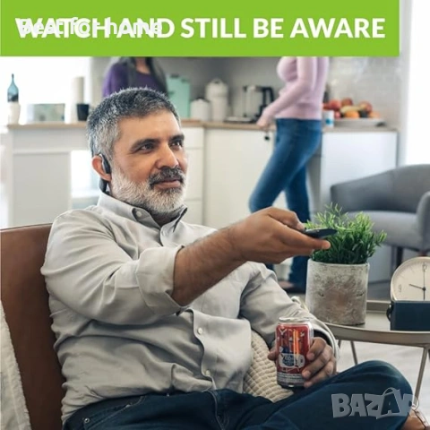 Avantree Medley Air - Безжични слушалки за слушане на телевизия с докинг станция, снимка 2 - Bluetooth слушалки - 53708915