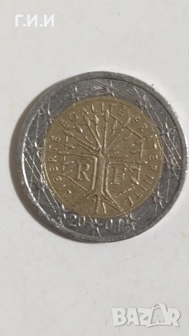 Юбилейна монета 2 евро , снимка 3 - Нумизматика и бонистика - 54083756