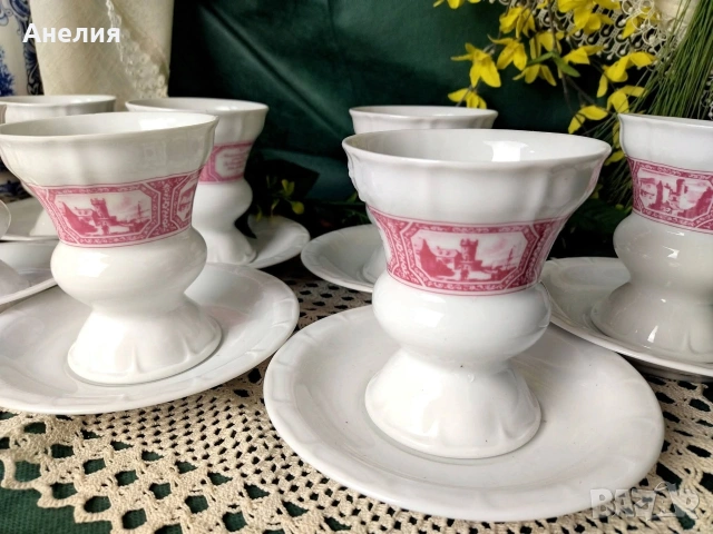 Heinrich England чаши за капучино, снимка 3 - Чаши - 53201587