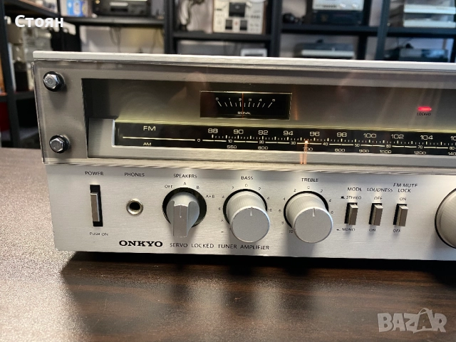 Vintage ресивър Onkyo , снимка 3 - Ресийвъри, усилватели, смесителни пултове - 52278089